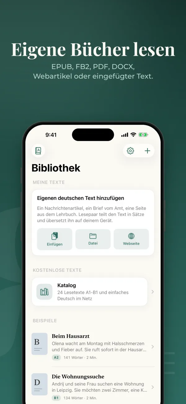 Lesepaar, Screenshot 6