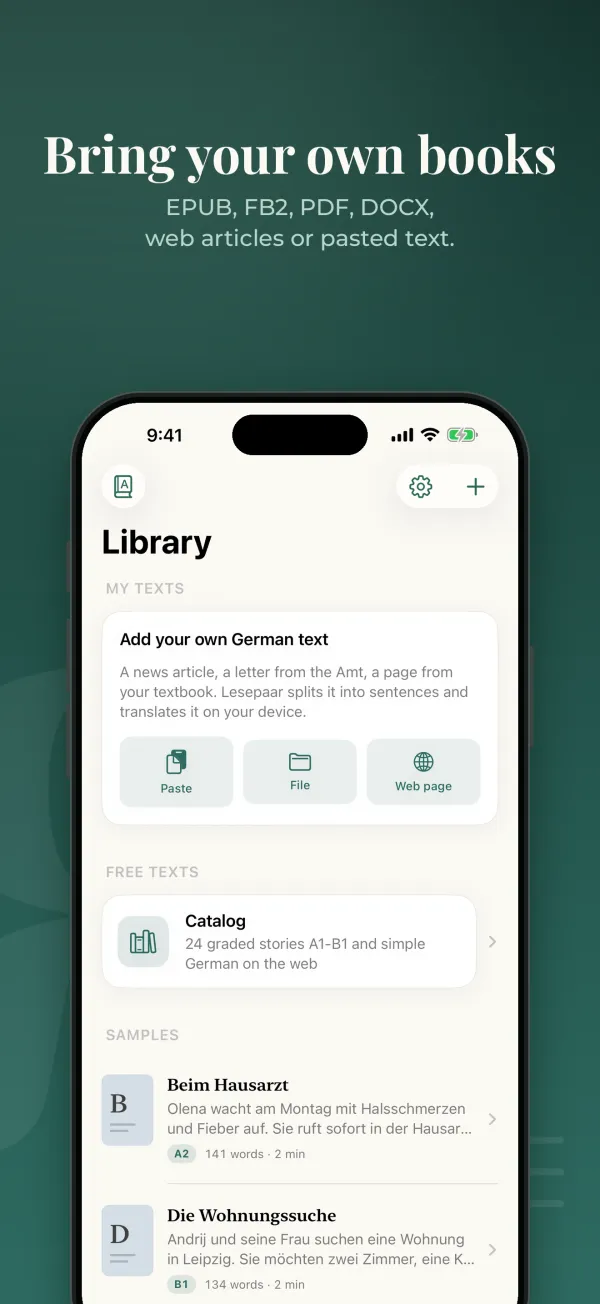 Lesepaar, screenshot 6