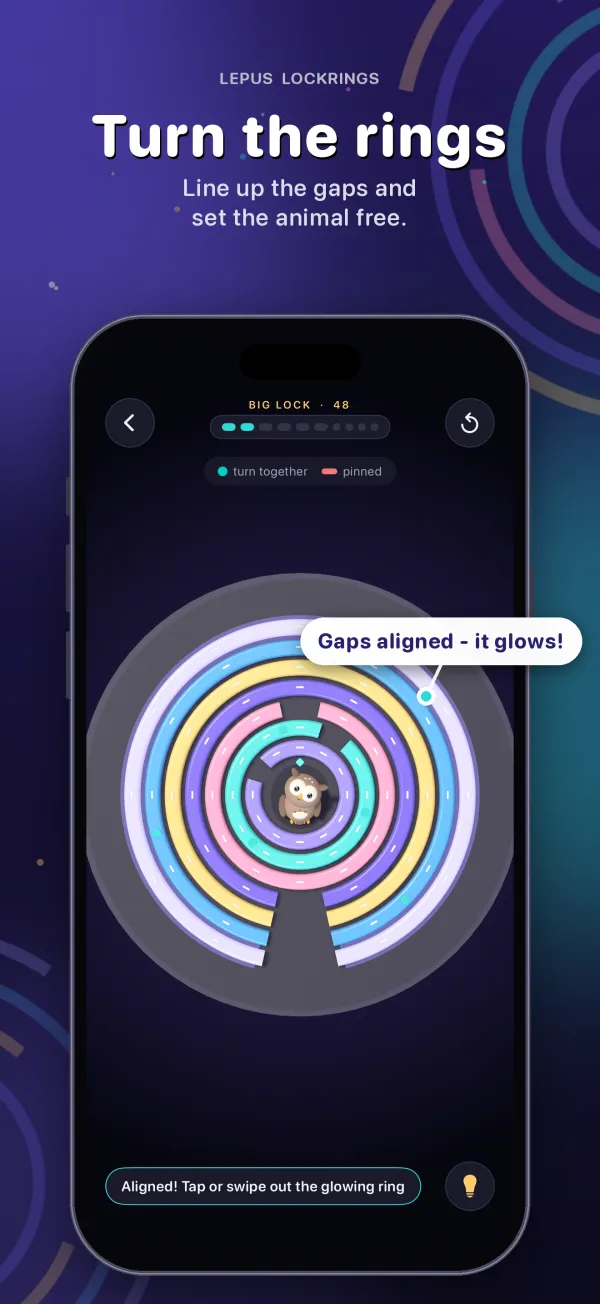 Lepus Lockrings, screenshot 1