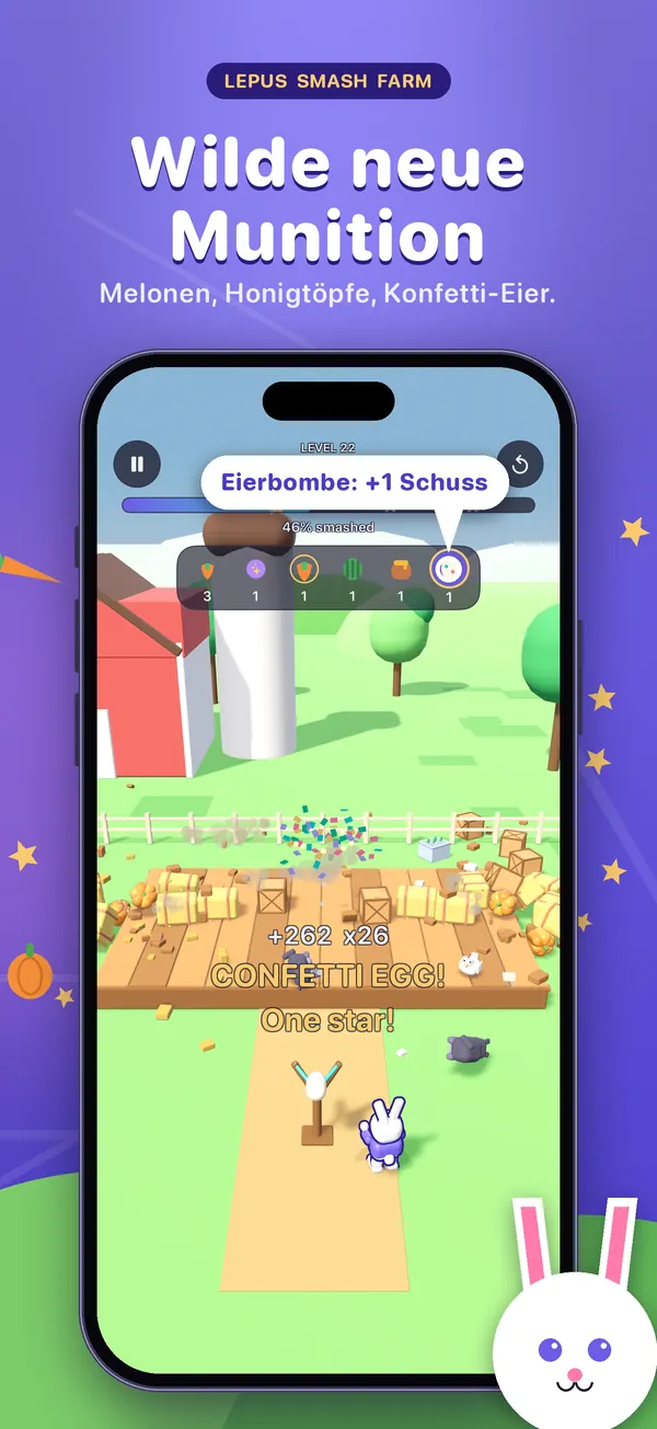 Lepus Smash Farm, Screenshot 3